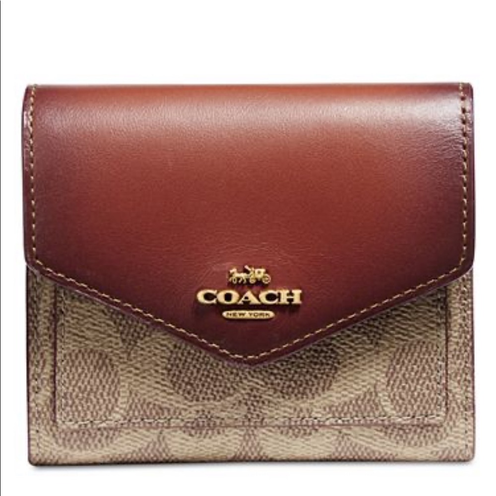 LikeNee Coach Small Signature Wallet